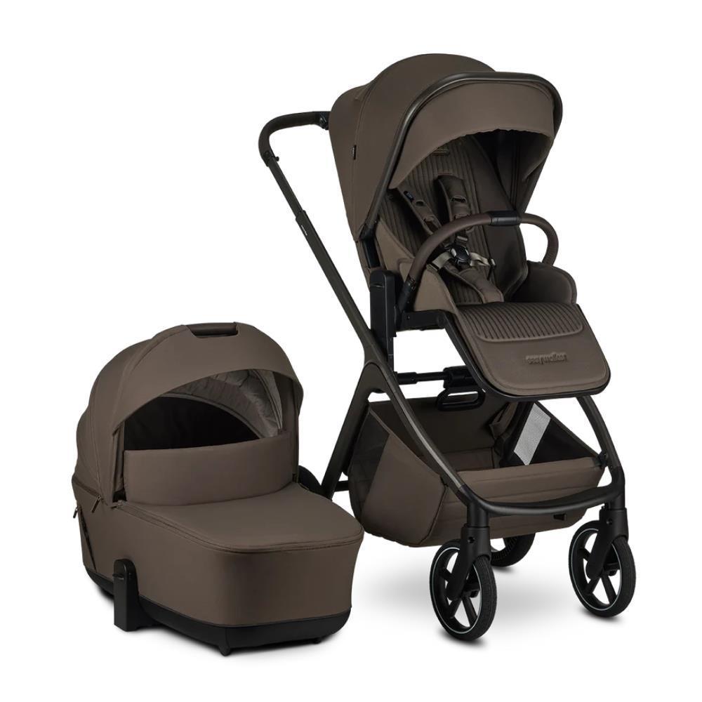 Easywalker Zoey Stroller + Carrycot Duo Chestnut Brown