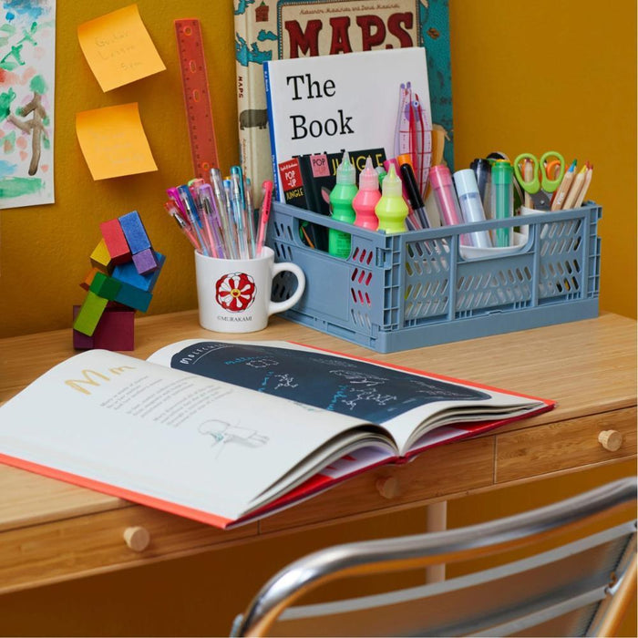 Caixa de Arrumação 3Sprouts Média Dobrável Azul