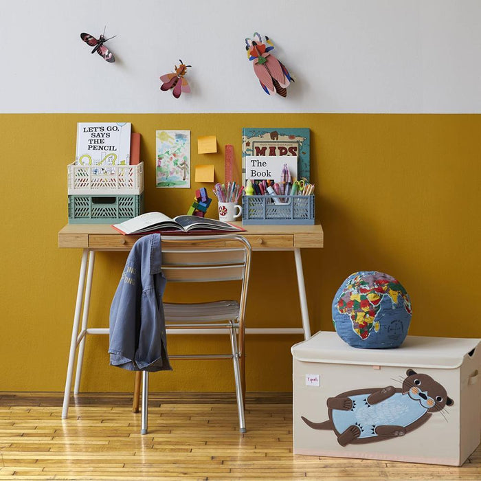 Caixa de Arrumação 3Sprouts Média Dobrável Azul