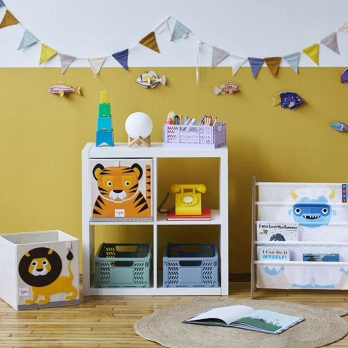 Caixa de Arrumação 3Sprouts Média Dobrável Azul