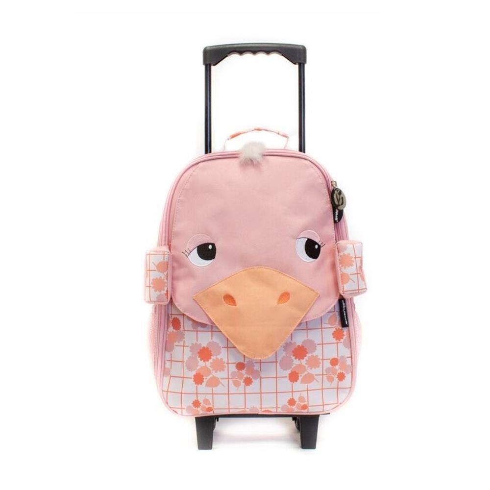 Les Déglingos Bolso Trolley Avestruz 48cm