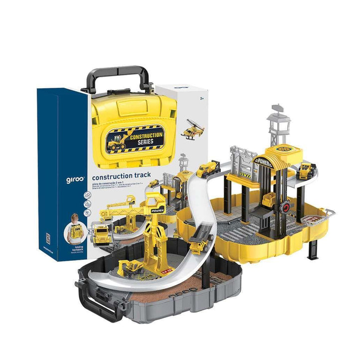 Giros Mochila Pista Construções 2 em 1