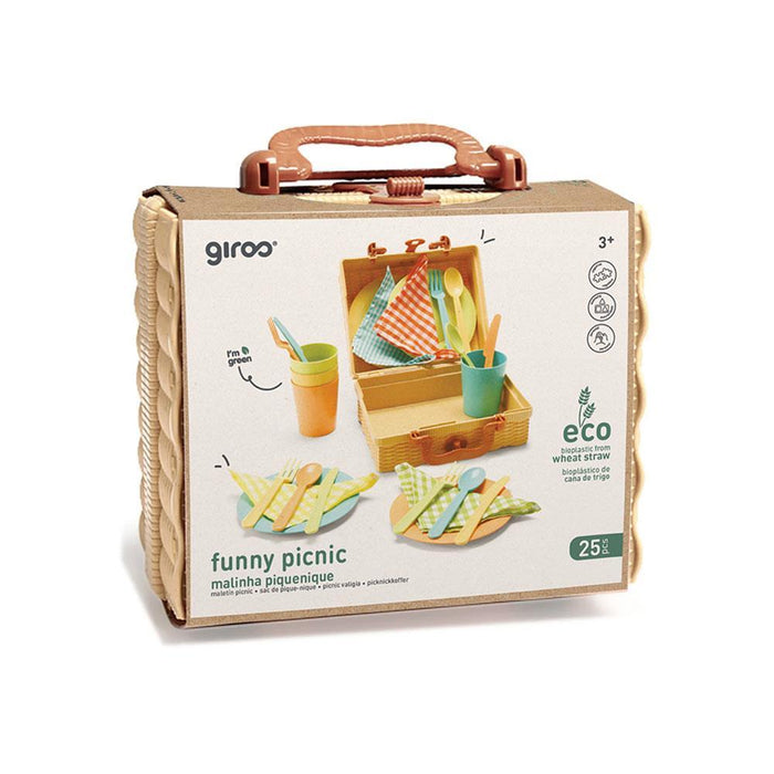 Mala de Piquenique Giros Eco com Pratos e Talheres