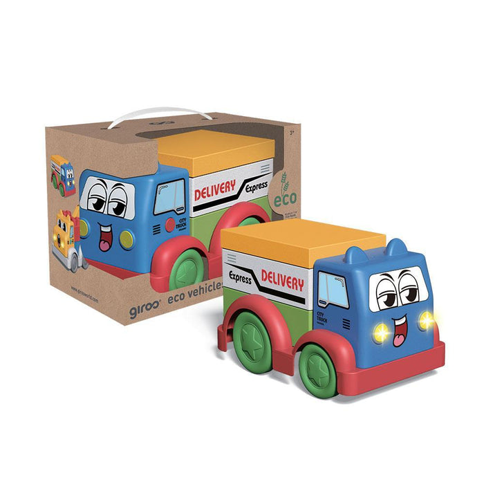 Camião Express Giros Eco Construção Luz e Som 20cm