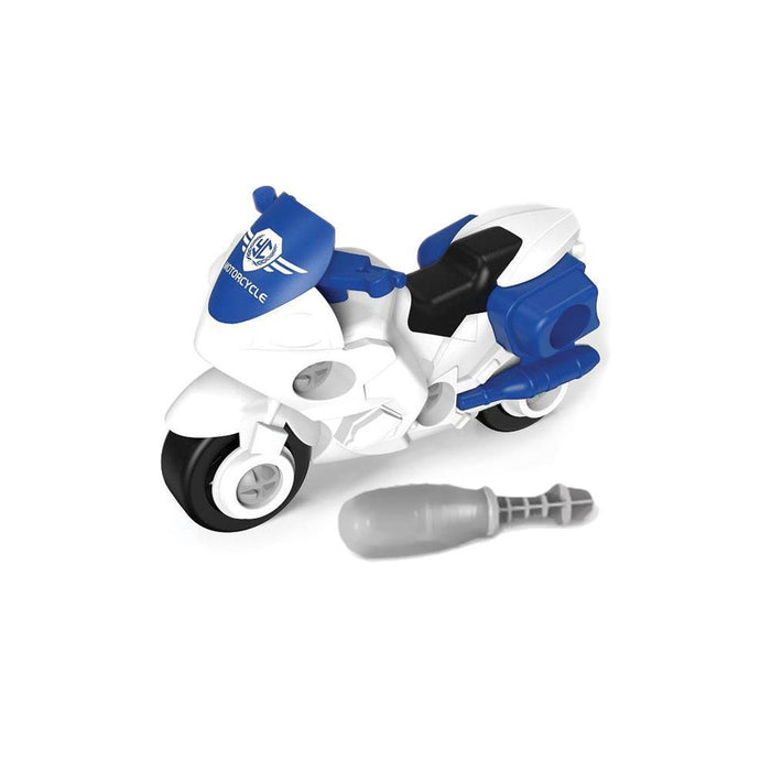 Mota da Polícia Giros Eco para Montar 15cm