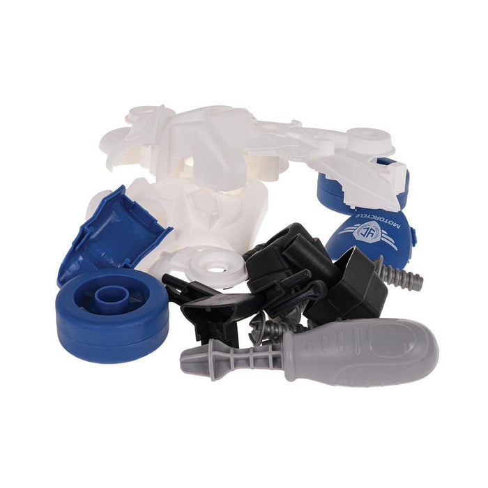 Mota da Polícia Giros Eco para Montar 15cm