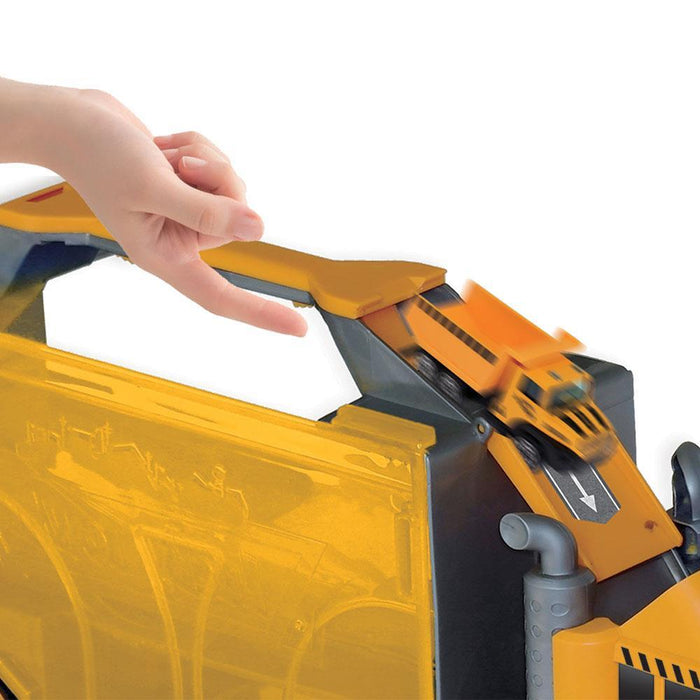 Construction Truck Case with Track and Cool Vehicles
