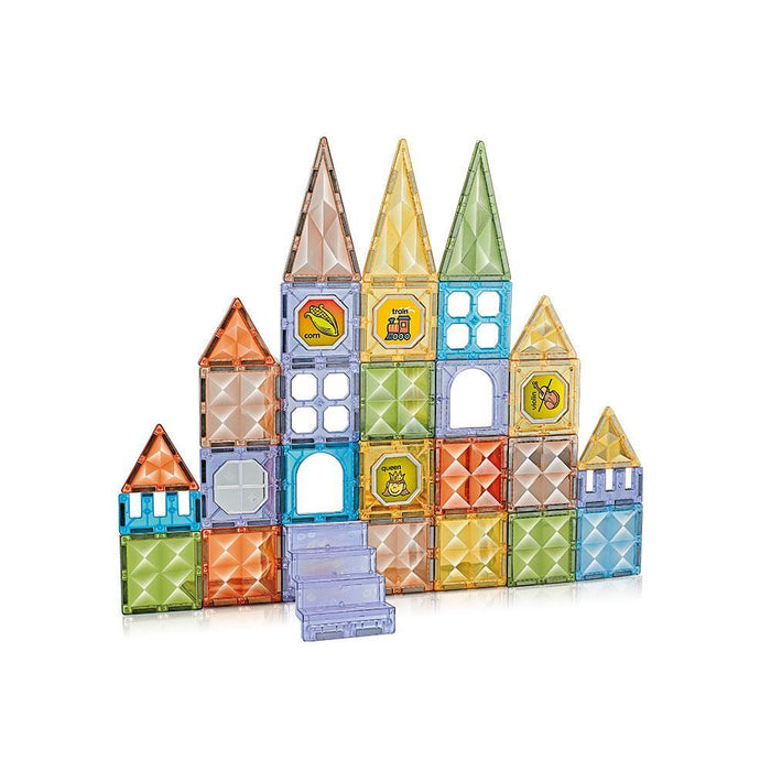 Construção Magnética Giros 3D Diamond 48 Peças