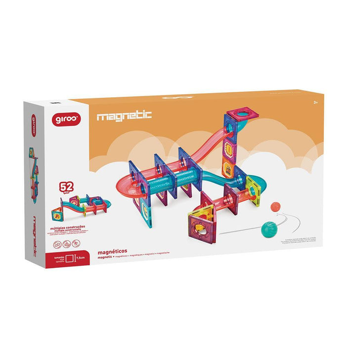 Labirinto Magnético Giros 3D 52 Peças