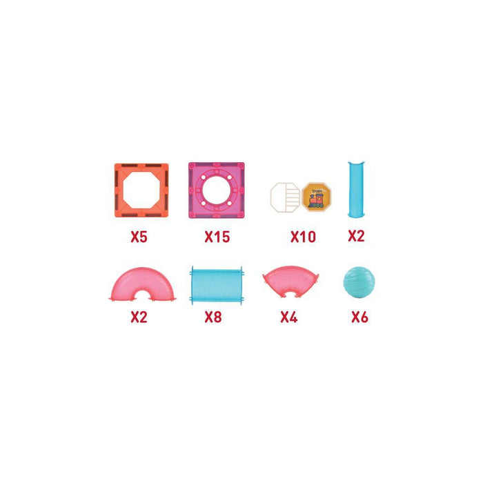 Labirinto Magnético Giros 3D 52 Peças