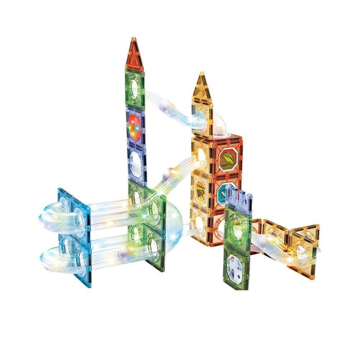 Labirinto Magnético Giros Luminoso 3D Space 90 Peças