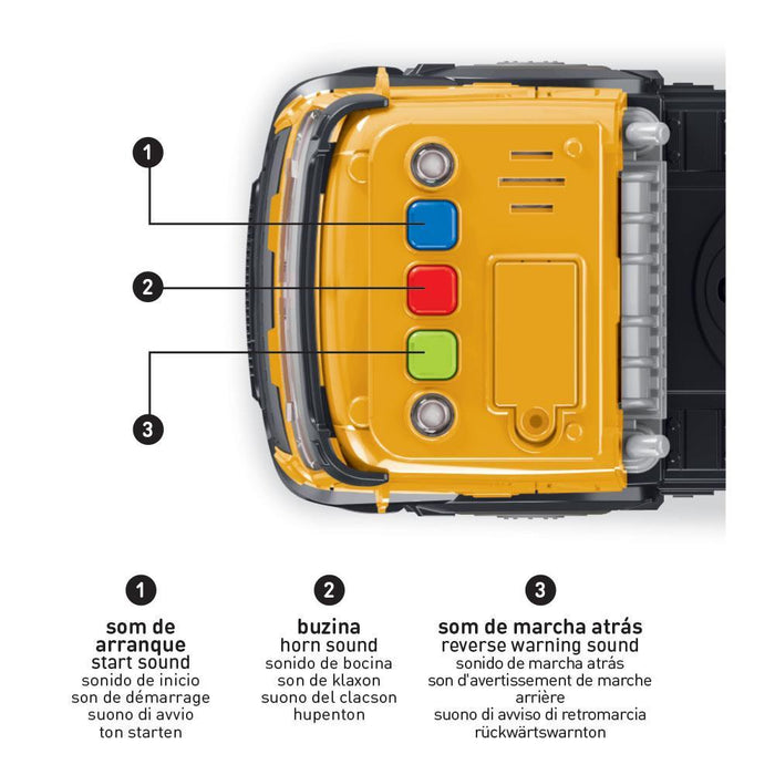 Camião Transporte Luz e Som com Carregadora Giros