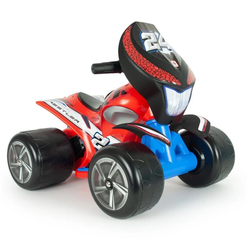 Moto 4 Elétrica Injusa Wrestler 6V Red