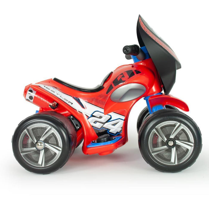 Moto 4 Elétrica Injusa Wrestler 6V Red