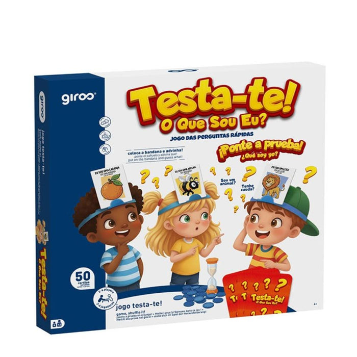 Jogo Giros Testa-te! O Que Sou Eu?