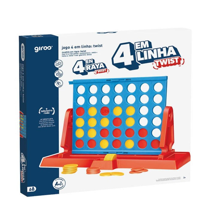 Jogo Giros 4 em Linha Twist