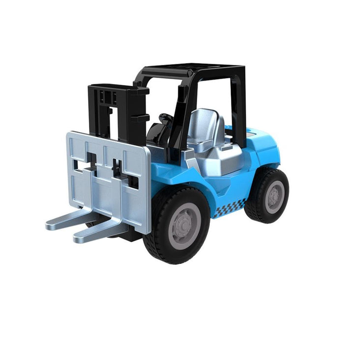 Veículo de Obras em Metal Giros Pull Back 8cm
