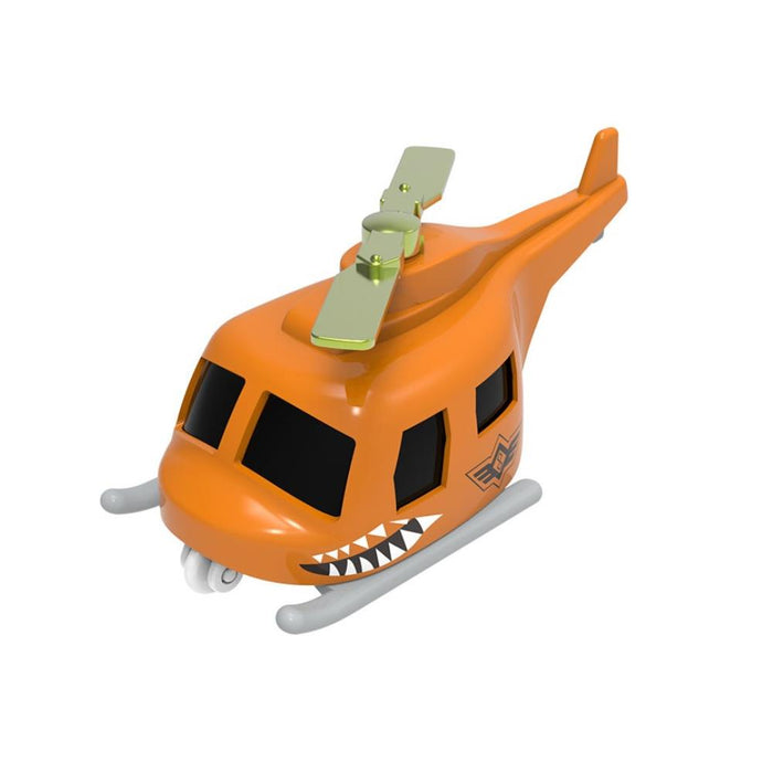 Avião/Helicóptero Giros Metal Pull Back 8cm