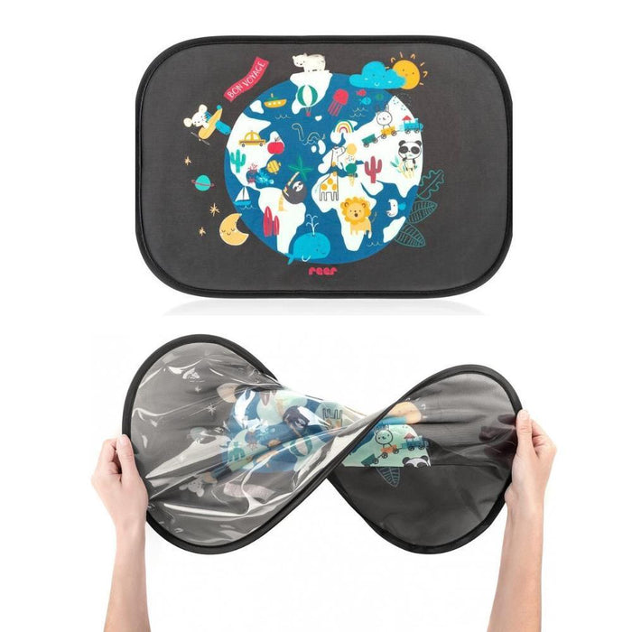 2 Tapa Sol sem Ventosa Reer Bon Voyage 51 x 34 cm