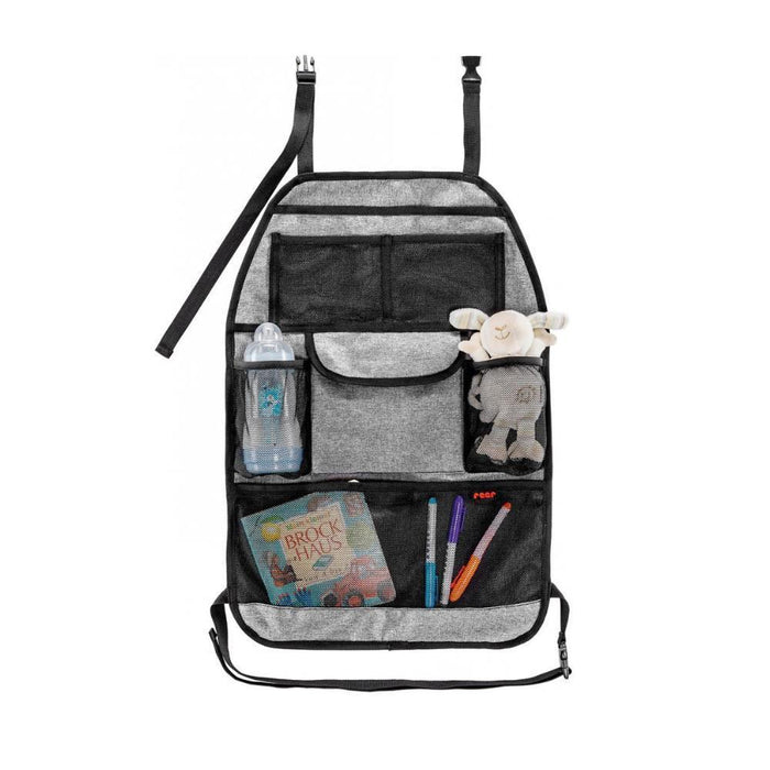 Organizador de Assento Auto Reer Grey Melange 41 x 58 cm