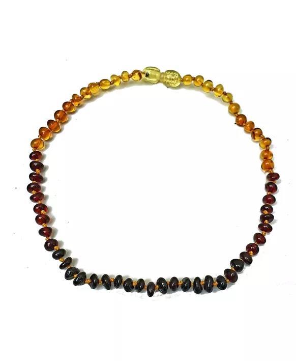 Colar de Ambar para Bebé Opalook Multicolorido com Clip 32cm