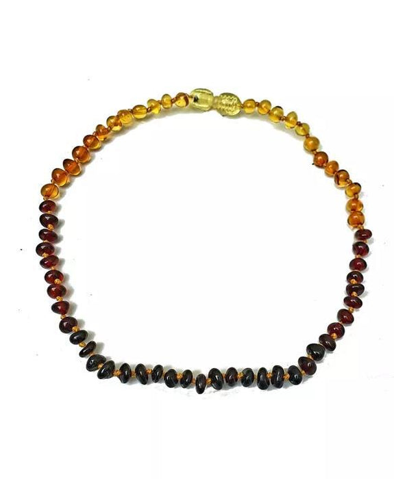 Colar de Ambar para Bebé Opalook Multicolorido com Clip 32cm