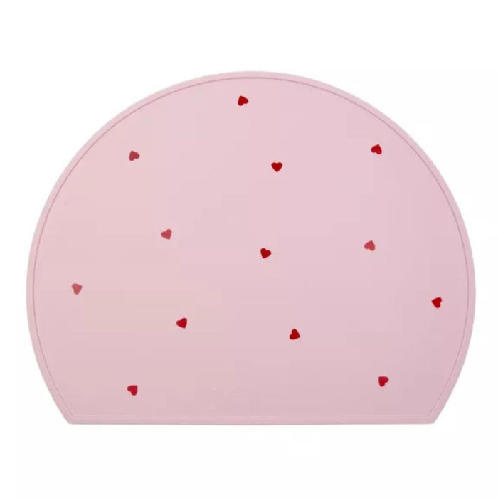 Individual de Mesa em Silicone Love Pink