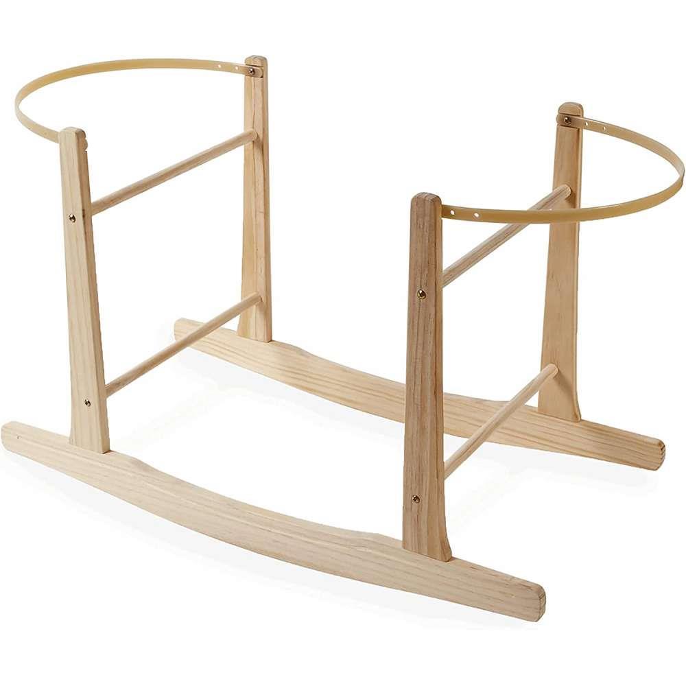 Natural Wood Rocking Carrycot Support