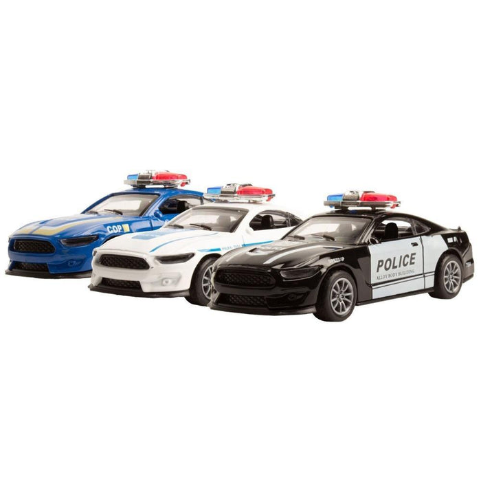 Carro de Polícia em Metal Magni Pull Back