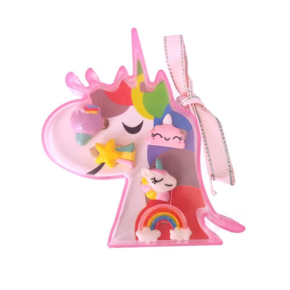 Unicorn Box with 5 Adjustable Rings