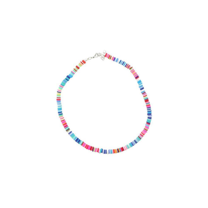 Colar com Contas Coloridas Inca