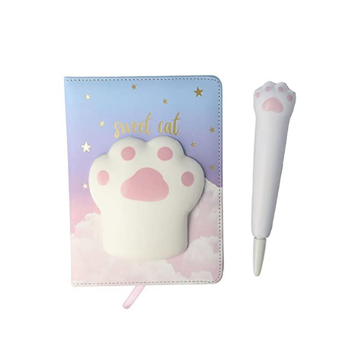 Conjunto de Caderno com Caneta Sweet Cat Inca