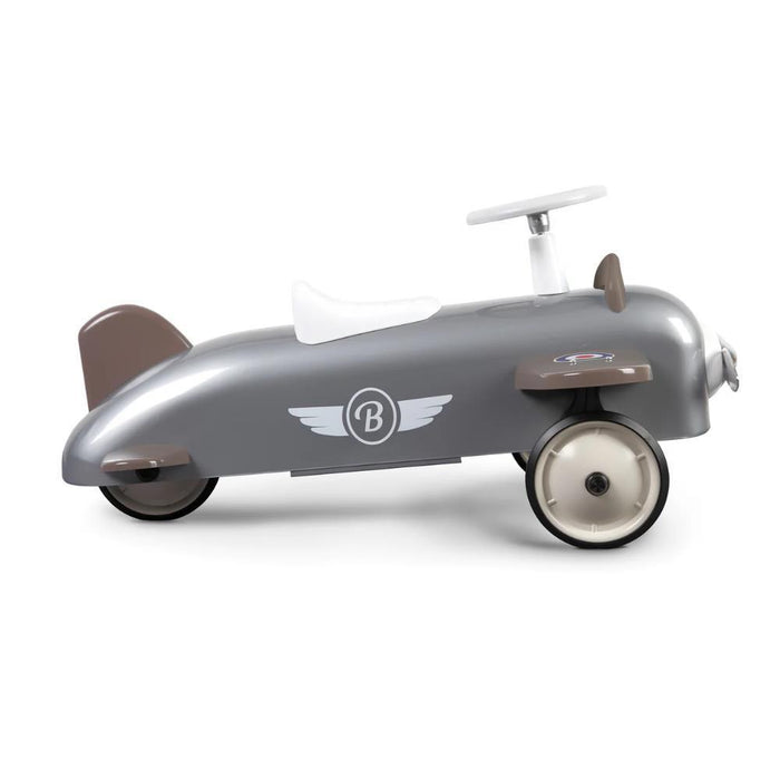 Avião Ride-On em Metal Baghera Speedster Grey