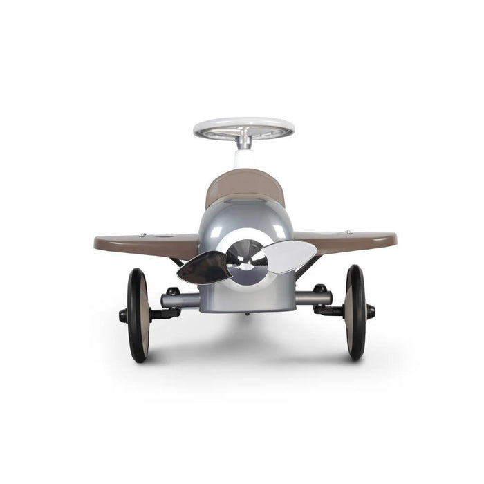 Avião Ride-On em Metal Baghera Speedster Grey