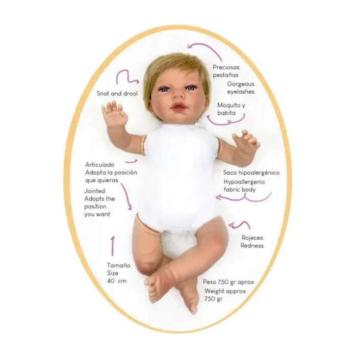 Boneca Nines D´Ónil Little Tita 40cm