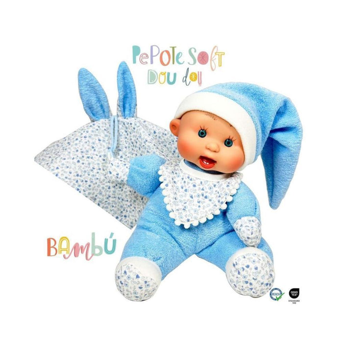 Boneca Pepote Nines D´Ónil Soft Bambu 26 cm