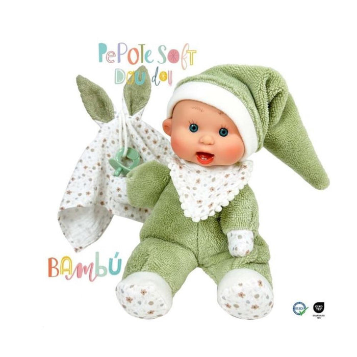 Boneca Pepote Nines D´Ónil Soft Bambu 26 cm
