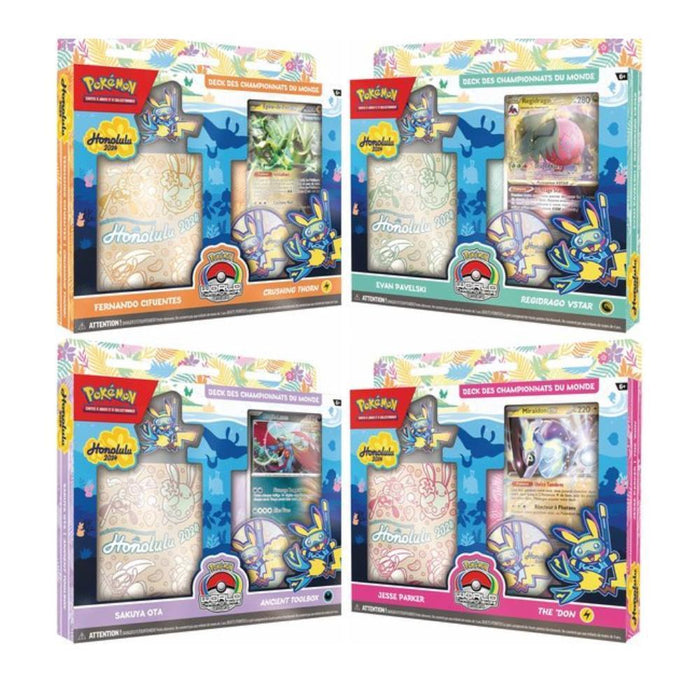 Conjunto Pokémon Championship Deck (em Francês)