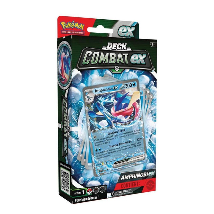 Pokémon Deck Combat Amphinobi/Kangourex 60 Cartas (em Francês)