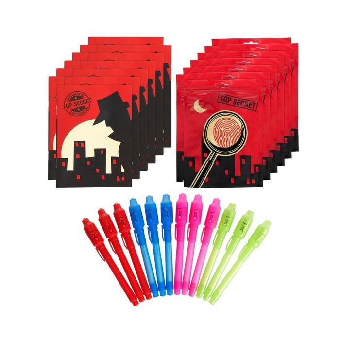 Caderno e Caneta Mágica com Luz UV Twiddlers