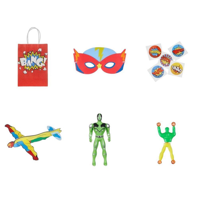 Saco de Oferta para Festa Twiddlers Super Heróis