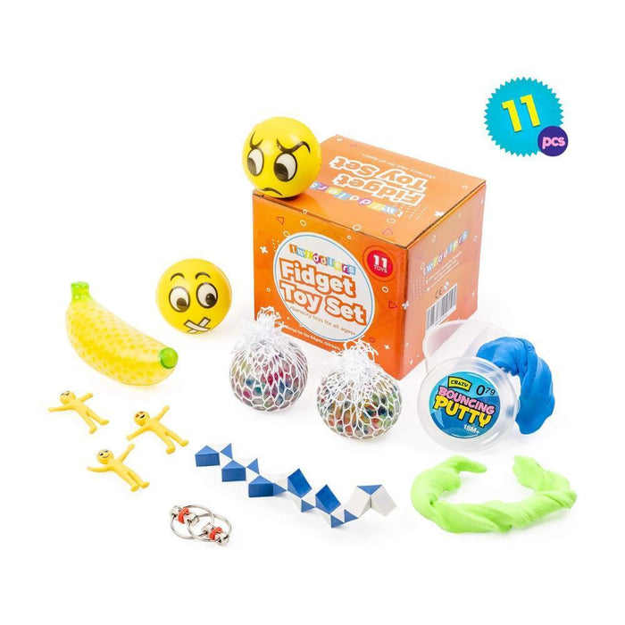11 Brinquedos Sensoriais Twiddlers Fidget Toys