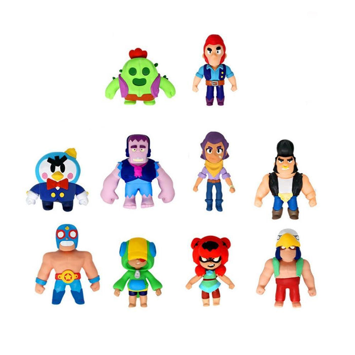 Figura SuperStretchy MonsterFlex Brawl Stars