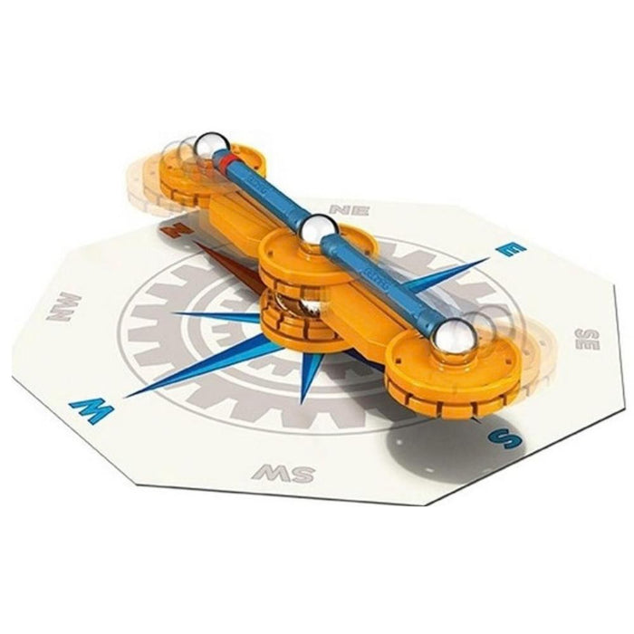 Conjunto para Construção de Bússola Geomag Mechanics 21 Peças