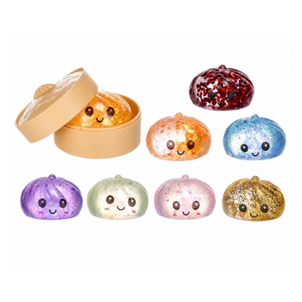 Squishy Dumplings Kawaii Foodiez Glitter 5cm