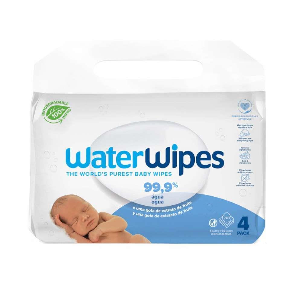 WaterWipes Bio Wipes 4x60 units