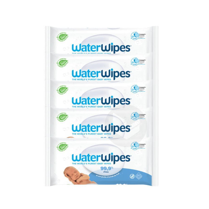 Toalhitas Bio WaterWipes 4+1x60 unidades