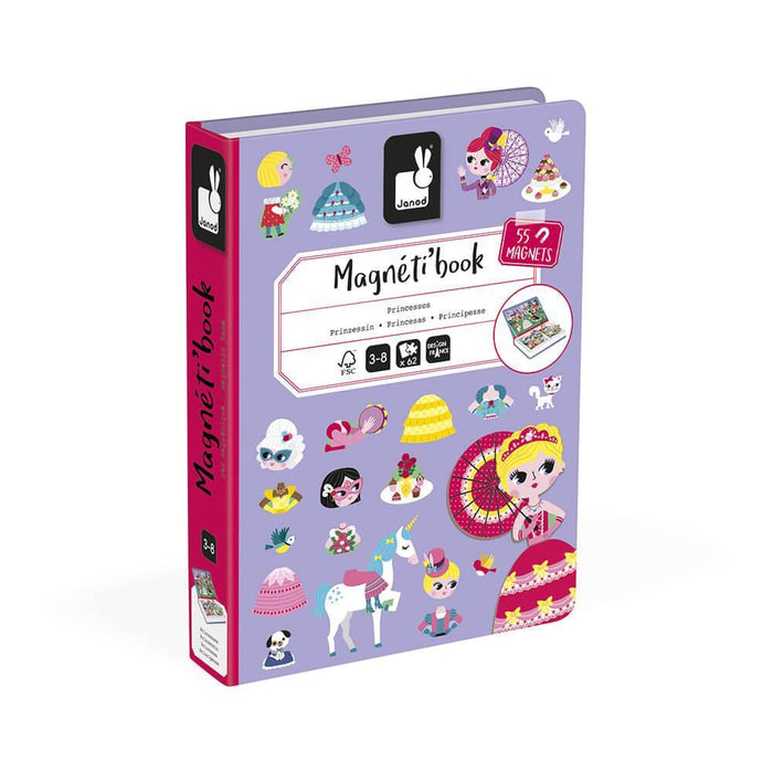 Jogo Janod MagnetiBook Princesas