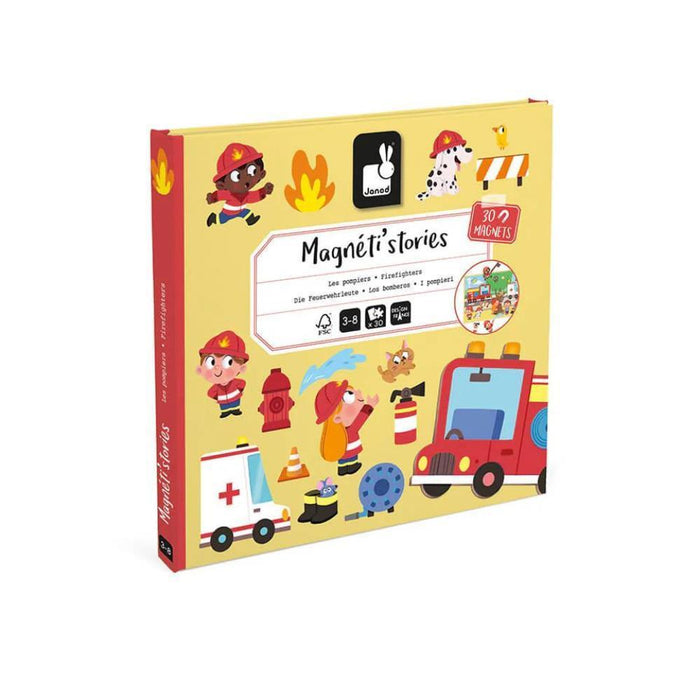 Jogo Janod Magnéti´Stories Bombeiros