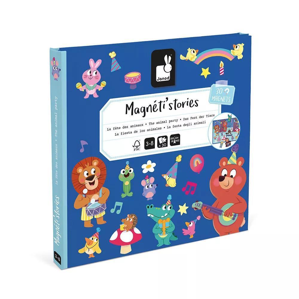 Janod Magnéti'Stories Party Animals Game